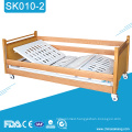 SK010-2 Wooden Hospital Manual Home Care Bed